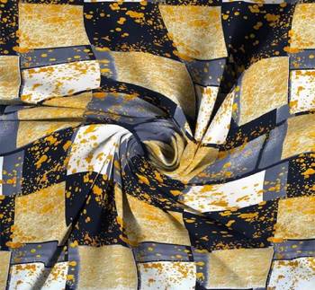 multicolor glace cotton fiited bedsheet 2