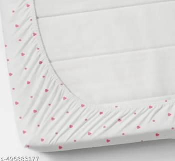multicolor glace cotton fiited bedsheet 2