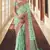 Sea Green Color Soft Silk Blend Designer Motif Saree