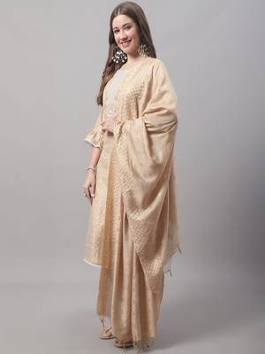 Chicku embroidered chanderi modal salwar suit 4