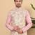 Multicolor silk embroidered nehru jacket