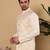 Pink silk embroidered nehru jacket