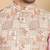 Light blue silk embroidered nehru jacket