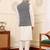 Black silk embroidered nehru jacket