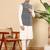 Black silk embroidered nehru jacket