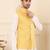 Light pink silk embroidered nehru jacket