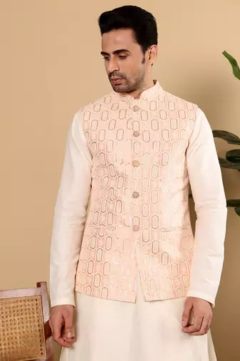 Black cotton embroidered payjamas