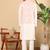 White cotton embroidered payjamas