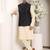 Ivory silk embroidered nehru jacket
