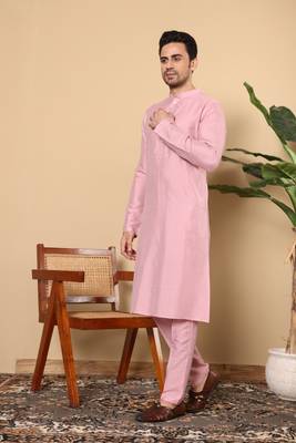 Cream viscose embroidered nehru jacket 3