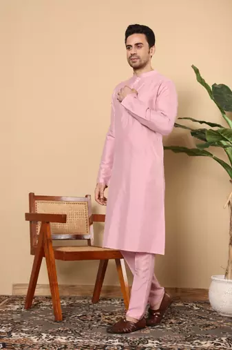 Cream viscose embroidered nehru jacket