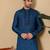 White viscose embroidered kurta pajama