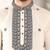 Cream silk embroidered kurta pajama