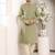 Off white silk embroidered kurta pajama