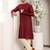 Black viscose embroidered kurta pajama