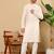 Black viscose embroidered kurta pajama
