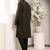 Cream viscose embroidered kurta pajama