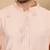 Cream viscose embroidered kurta pajama