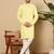 Black cotton embroidered kurta pajama