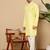 Black cotton embroidered kurta pajama