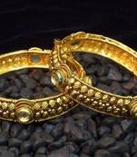 Ethnic and elegant kundan bangles
