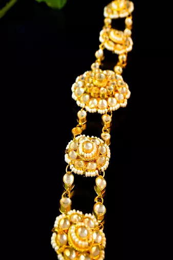 Royal heritage multi-circle matha patti