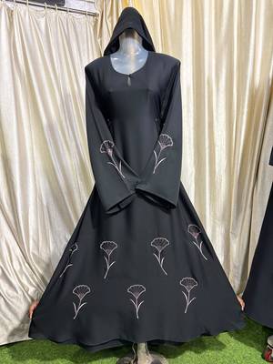 Black IMPORTED NIDA FABRIC 1