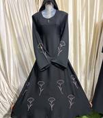 Black IMPORTED NIDA FABRIC