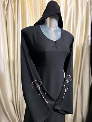 Black IMPORTED NIDA FABRIC 3