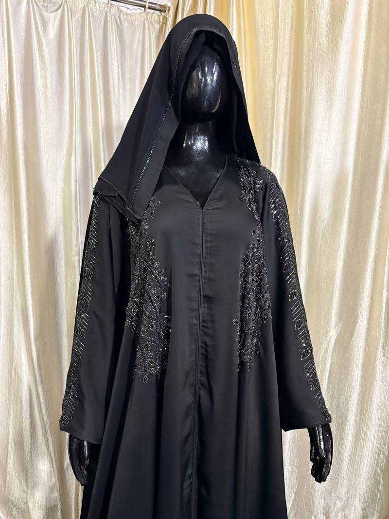 Black IMPORTED TIKTOK FABRIC