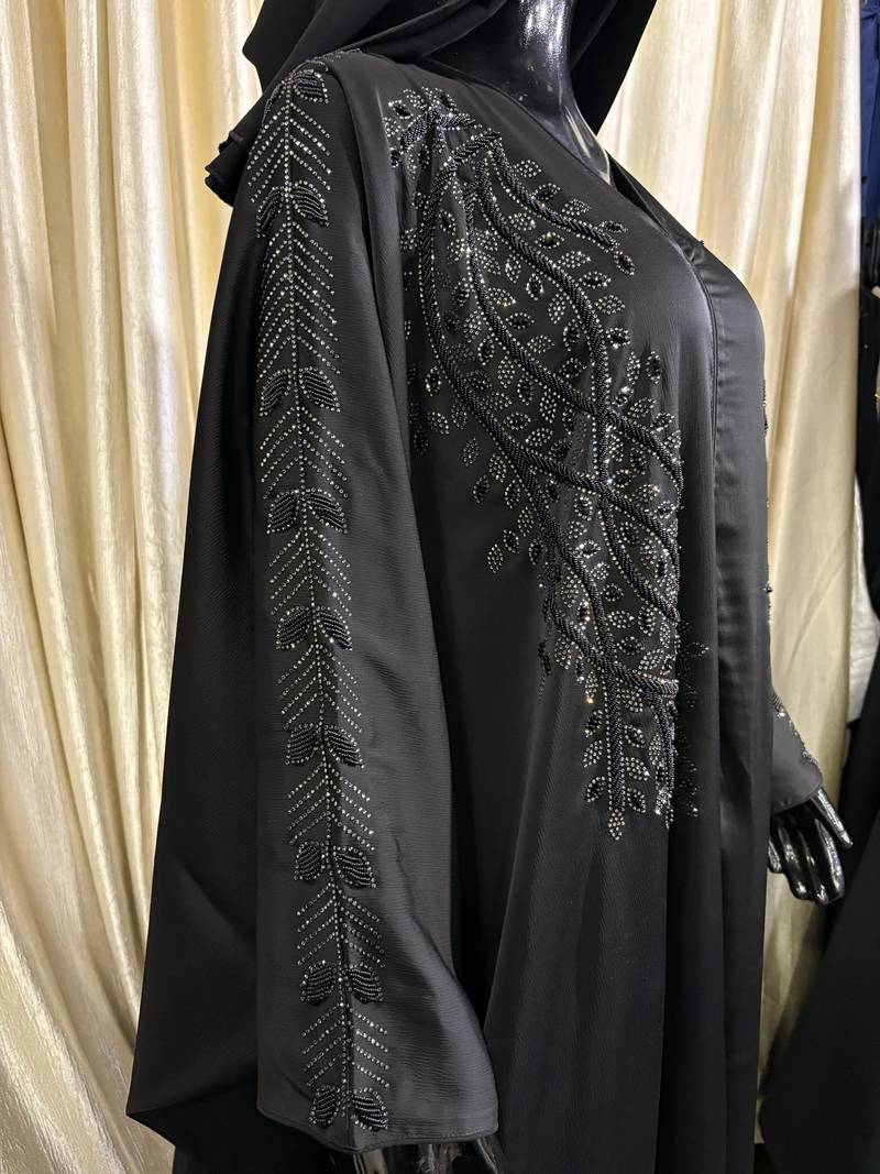 Black IMPORTED TIKTOK FABRIC