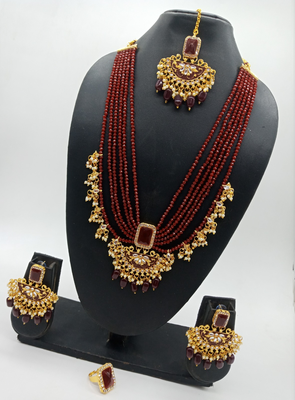 Premium designer function wear heavy jewellery collection 1