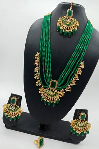 Premium designer function wear heavy jewellery collection