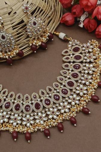Premium designer function wear heavy jewellery collection