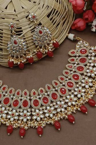 Premium designer function wear heavy jewellery collection