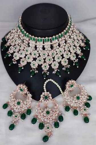 Premium designer function wear heavy jewellery collection