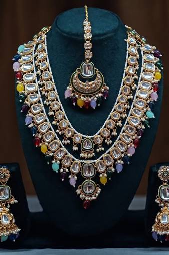 Premium designer function wear heavy jewellery collection