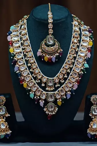 Premium designer function wear heavy jewellery collection