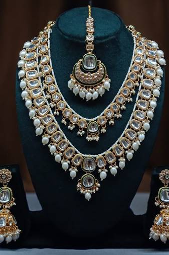 Premium designer function wear heavy jewellery collection