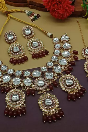 Premium designer function wear heavy jewellery collection