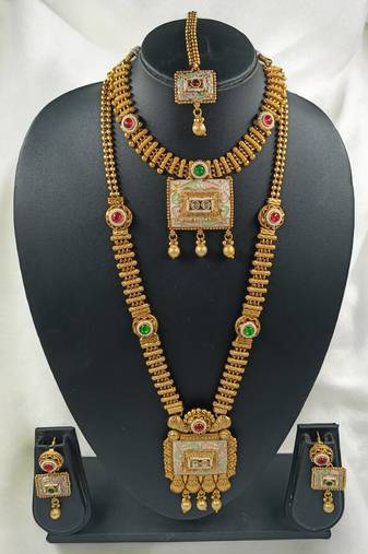 Premium designer function wear heavy jewellery collection