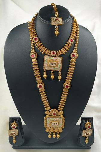 Premium designer function wear heavy jewellery collection