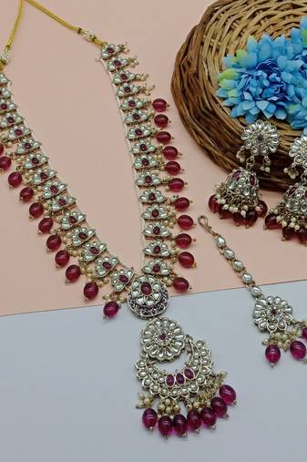 Premium designer function wear heavy jewellery collection