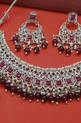 Premium designer function wear heavy jewellery collection