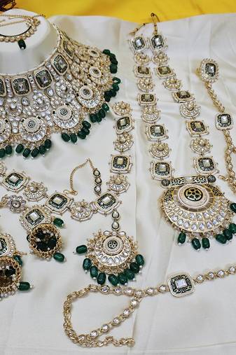 Premium designer function wear heavy jewellery collection