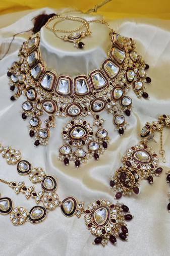 Premium designer function wear heavy jewellery collection