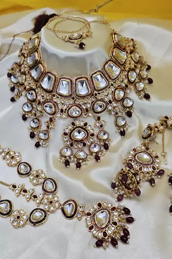 Premium designer function wear heavy jewellery collection