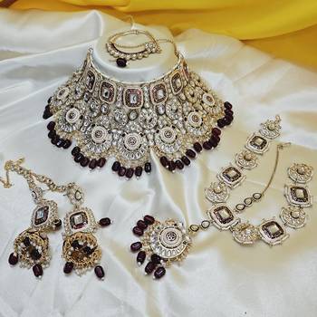 Premium designer function wear heavy jewellery collection 1