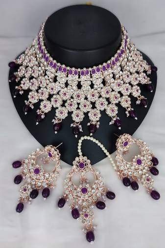 Premium designer function wear heavy jewellery collection