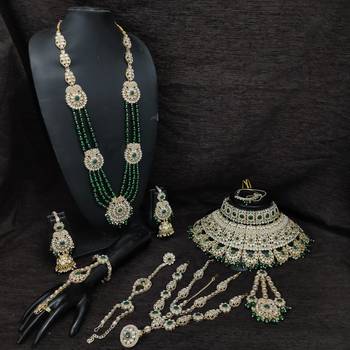 Premium designer function wear heavy jewellery collection 1